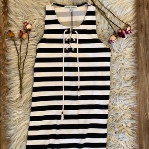 Brand new stripe dress